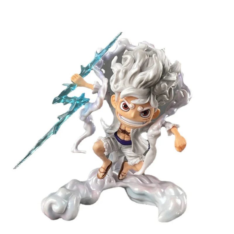 Luffy Gear 5 – Sun God Nika Q-Version Figure - Image 3