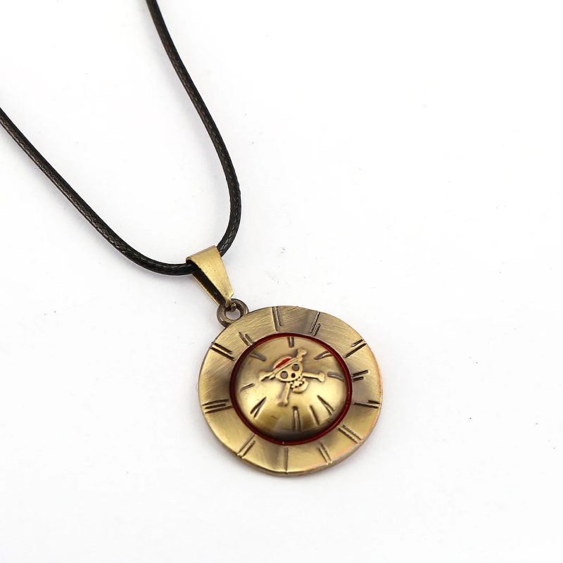 Anime One Piece Skull Logo Necklace - Image 4