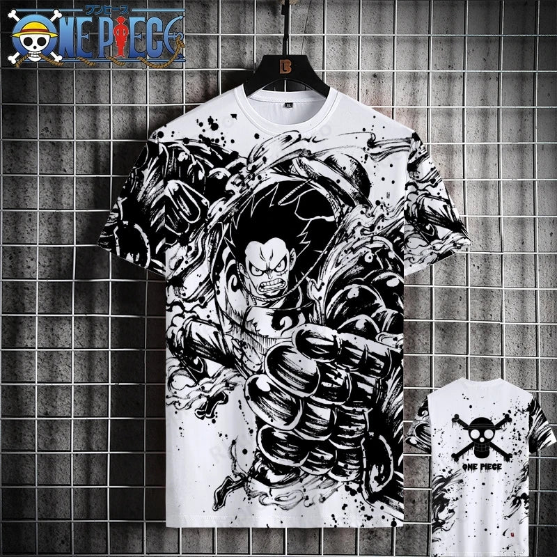 2025 One Piece Luffy Printed T-Shirt - Image 9