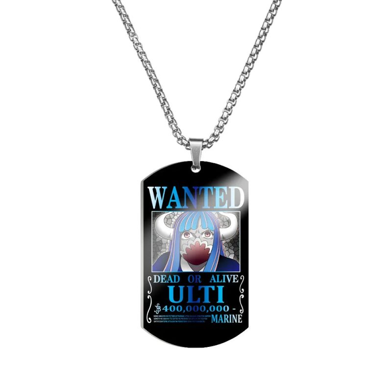 Creative One Piece Anime Luffy & Zoro Stainless Steel Necklace - Image 21