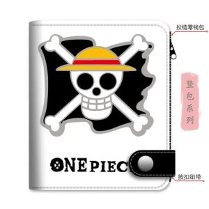 New One Piece Anime Figures Fashion Wallet