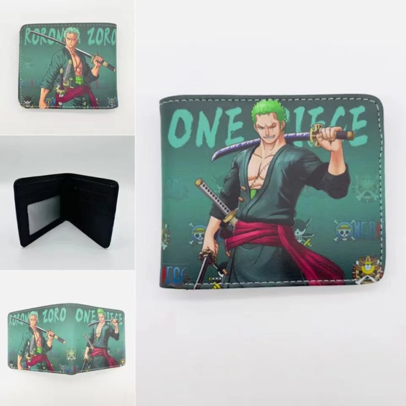 One Piece Anime Figure Foldable PU Coin Purse - Image 34