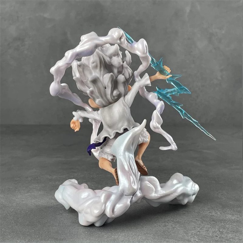 Luffy Gear 5 – Sun God Nika Q-Version Figure - Image 6