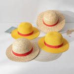 LUFFY STRAW HATS COSPLAY CAP