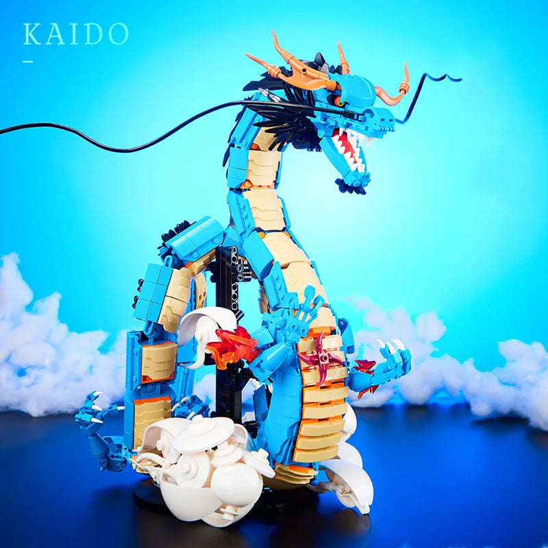 MOC One Piece Building Blocks Kaido Dragon Model - Image 2