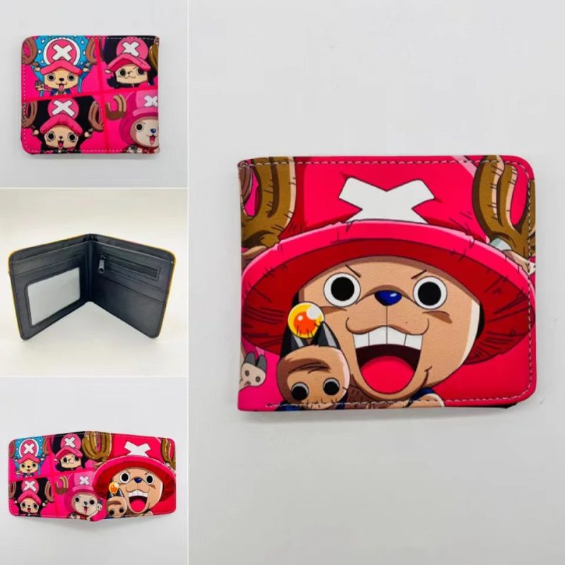 One Piece Anime Figure Foldable PU Coin Purse - Image 12