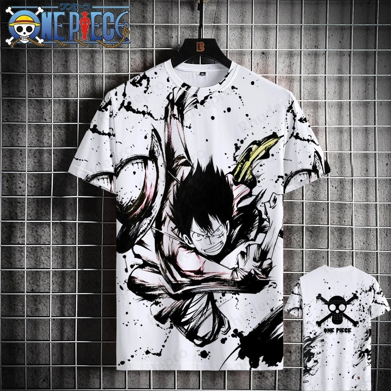 2025 One Piece Luffy Printed T-Shirt - Image 4