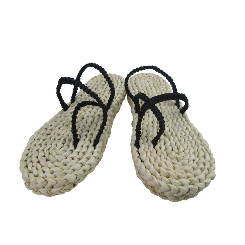 Brdwn Luffy Cosplay shoes straw sandals Slippers - Image 7