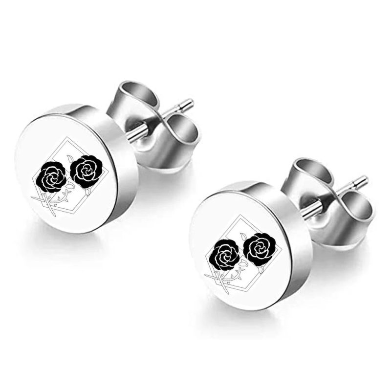 Attack on Titan Wings of Freedom Earrings - Image 4