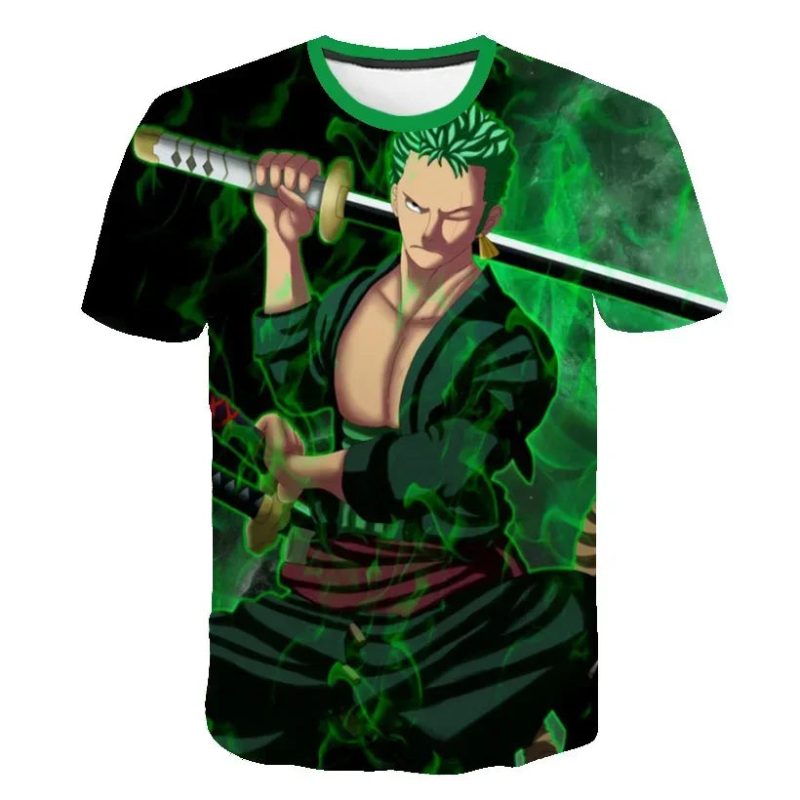 One Piece 3D Printed T-Shirt - Image 11