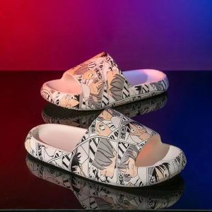 Luffy One Piece Cartoon Animation Thick-Soled Slippers