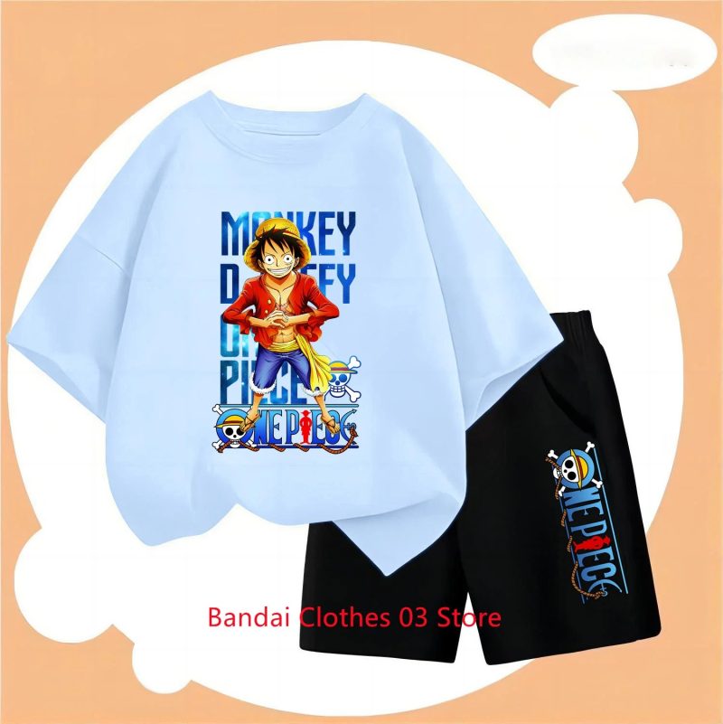 Children’s 2D One Piece T-Shirt & Pants Set - Image 5