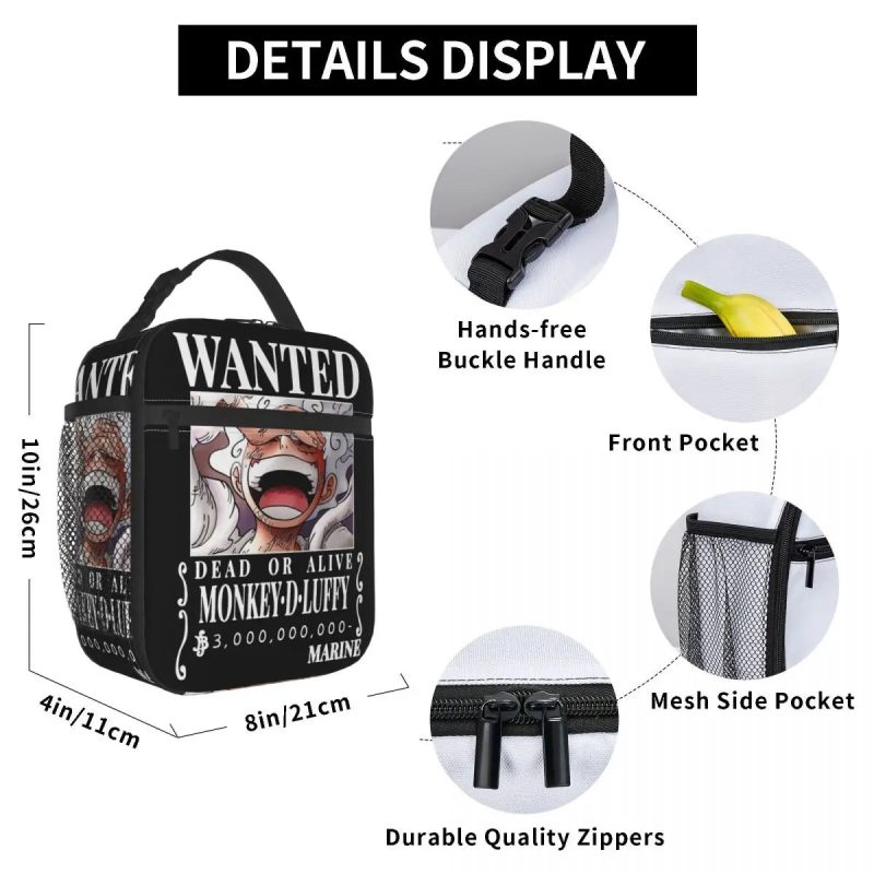 Luffy Insulated Lunch Bag - Image 6