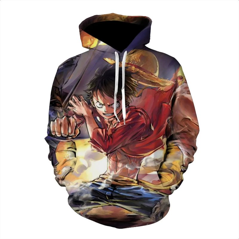 Japanese Anime One Piece Trafalgar D. Water Law Hoodie – Cosplay Long Sleeve Zip-Up Sweatshirt - Image 14