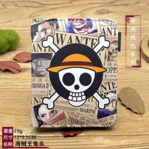 New One Piece Anime Figures Fashion Wallet