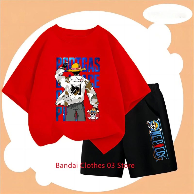 Children’s 2D One Piece T-Shirt & Pants Set - Image 18