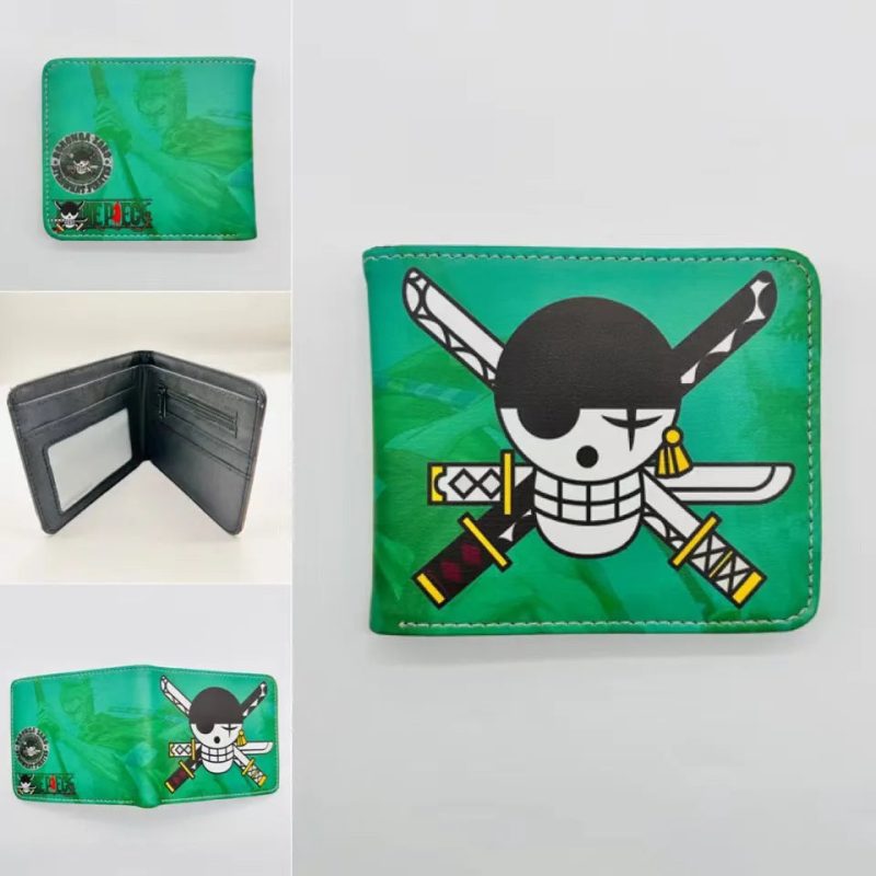One Piece Anime Figure Foldable PU Coin Purse - Image 15