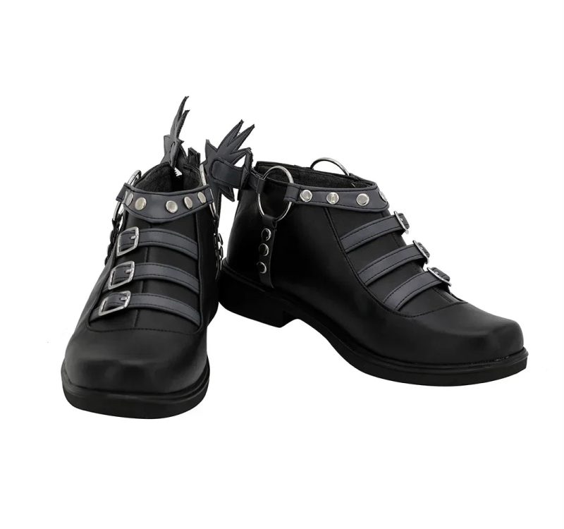 Charlotte Katakuri Cosplay Boots, Custom Black Shoes, Any Size Available - Image 2
