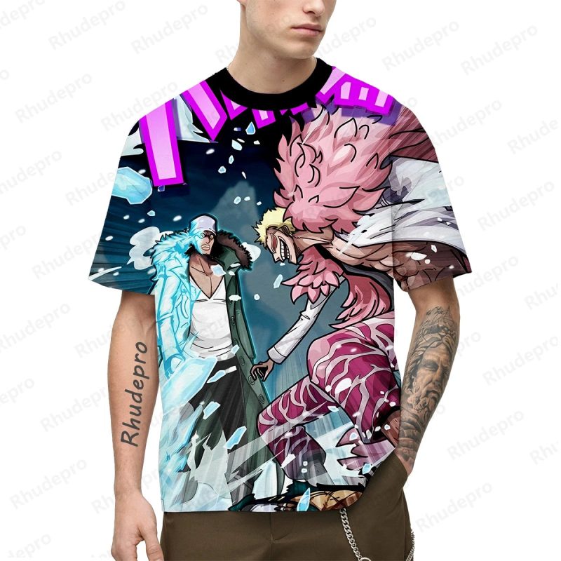 One Piece 3D Printing T-Shirt - Image 13