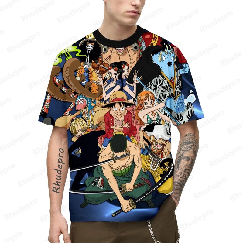 One Piece 3D Printing T-Shirt - Image 5