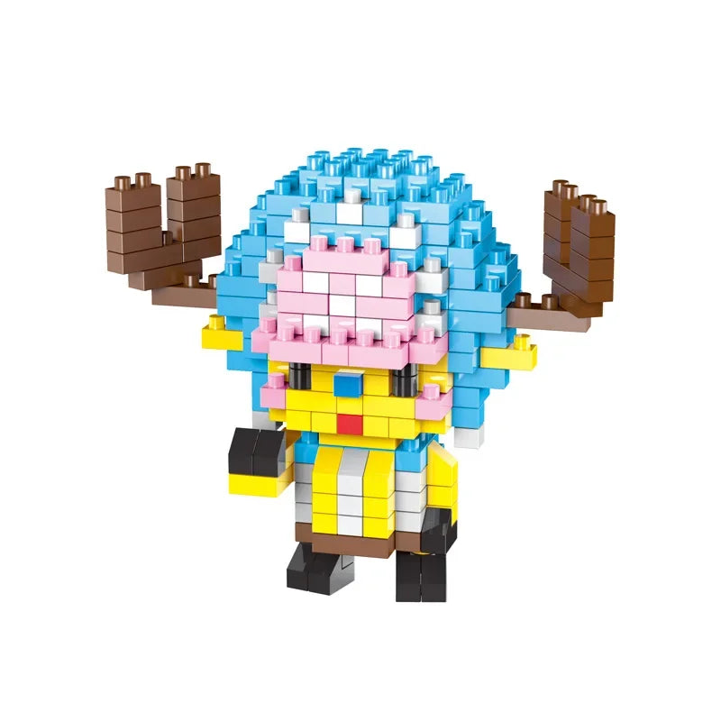 2247pcs+ Anime One Piece Building Blocks – Thousand Sunny Pirate Ship with Luffy & Tony Chopper Micro Figures - Image 3