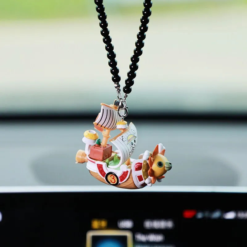Going Merry & Thousand Sunny Grand Pirate Ship Car Pendant - Image 4