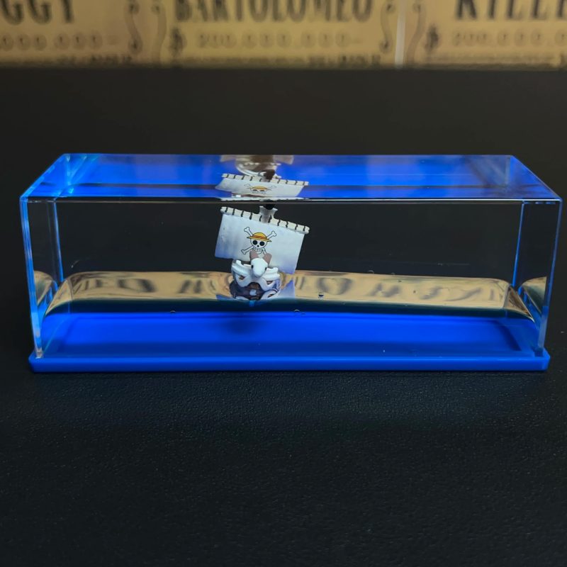 Floating Merry & Thousand Sunny 3D Ship-in-a-Bottle - Image 10