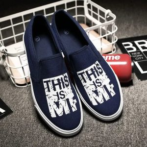 Casual Vulcanized Canvas Shoes for Men