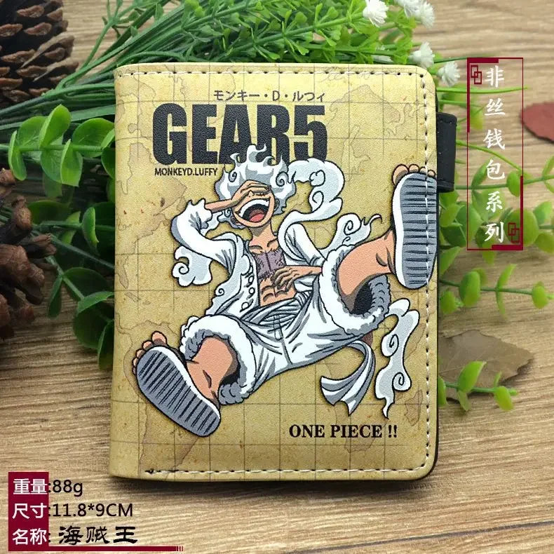 New One Piece Anime Figures Fashion Wallet